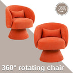 Fauteuil pivotant rembourré