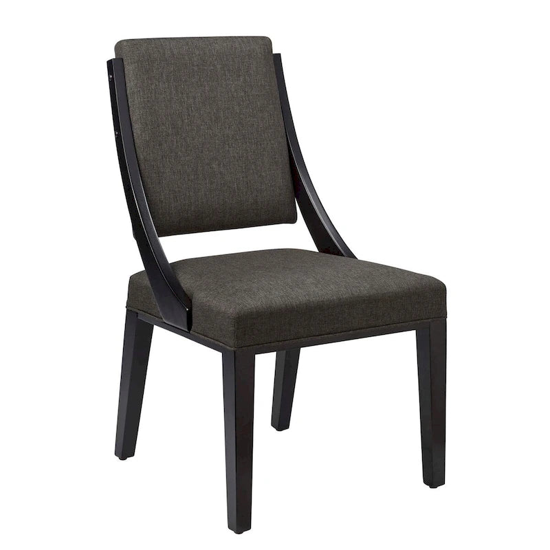 Chaises de salle à manger rembourrées en tissu