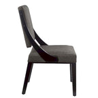 Chaises de salle à manger rembourrées en tissu