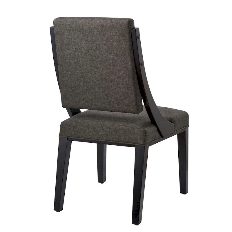 Chaises de salle à manger rembourrées en tissu