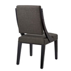 Chaises de salle à manger rembourrées en tissu