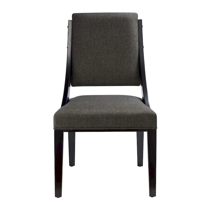 Chaises de salle à manger rembourrées en tissu