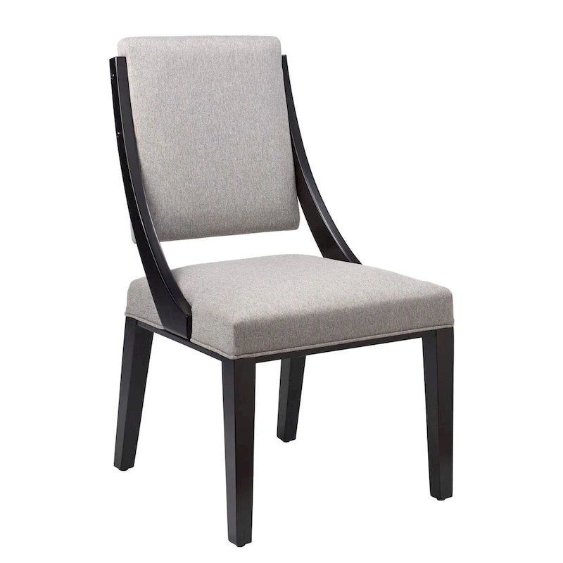 Chaises de salle à manger rembourrées en tissu