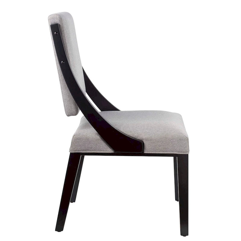 Chaises de salle à manger rembourrées en tissu