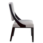 Chaises de salle à manger rembourrées en tissu