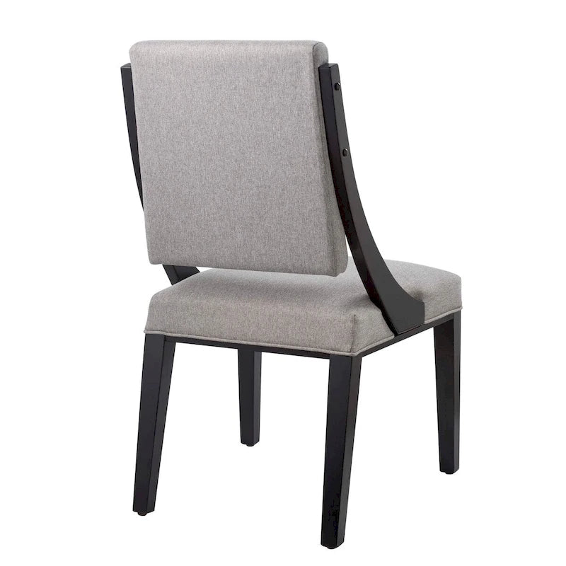 Chaises de salle à manger rembourrées en tissu