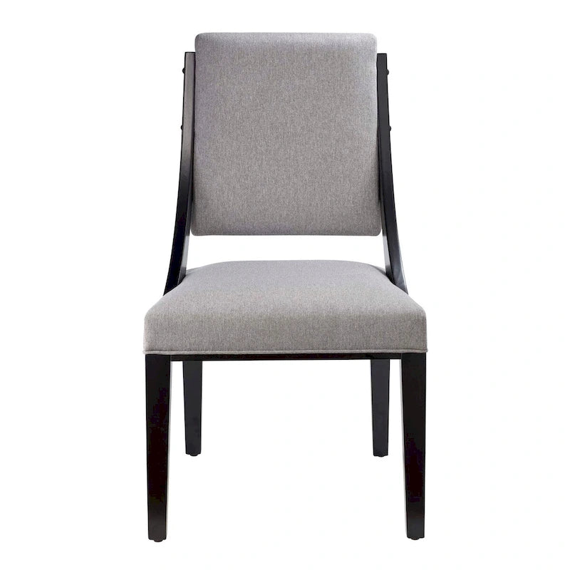 Chaises de salle à manger rembourrées en tissu