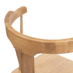 Chaise de salle à manger - Bois de chêne massif