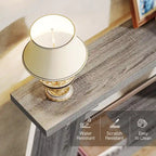 Table Console/Canapé en Bois Rustique de 70,9 Pouces de Long avec Étagère de Rangement