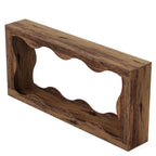 Console en bois à 2 niveaux pour entrée et salon
