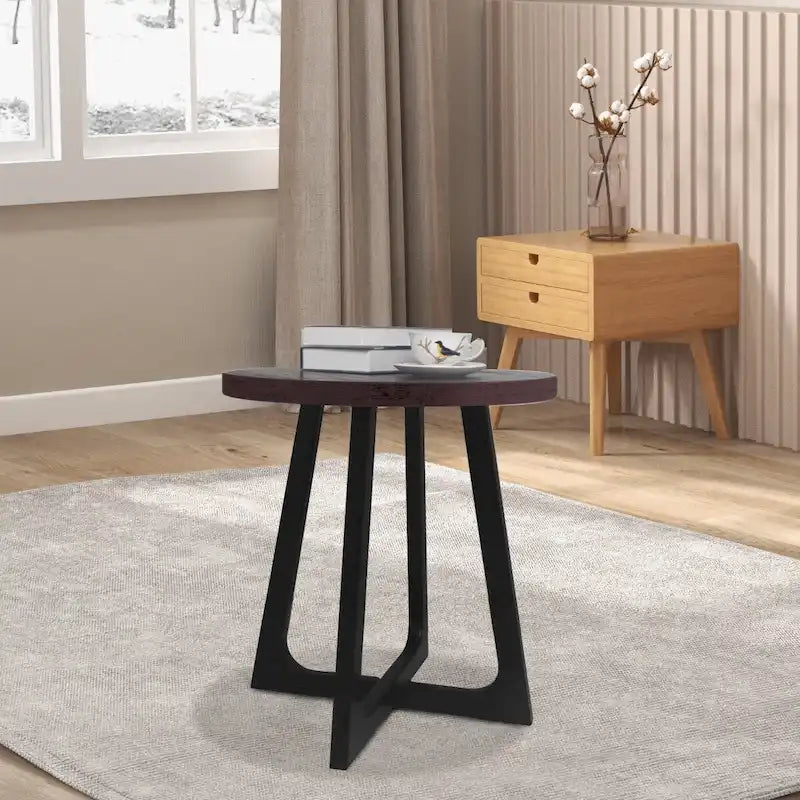 Table d'appoint ronde 50 cm